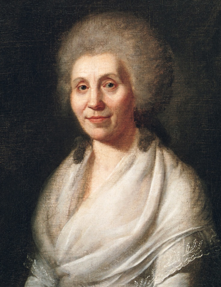 Elisabeth Dorothea Schiller, Gemälde von Simanowitz, 1793, Foto: Hans Steinhorst / Landesmedienzentrum Baden-Württemberg
