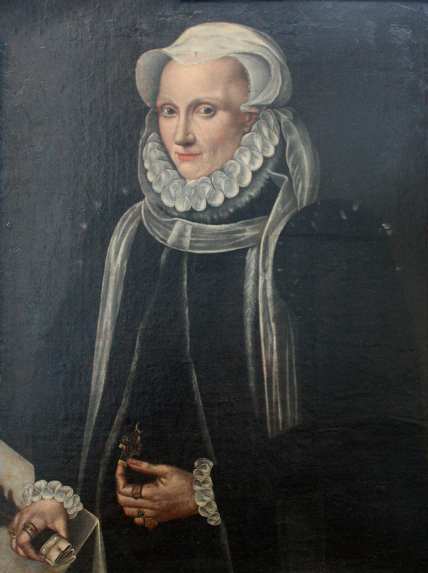 Maria Stuart, Königin von Schottland, um 1575. Schiller greift in seinem Drama die Geschichte der schottischen König, die 1568 nach der Ermordung ihres Mannes fliehen musste und sich von der englischen Königin Elisabeth I. Hilfe erhofft, auf.