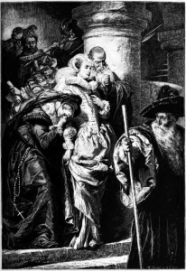 Maria Stuart, 5. Akt, 9. Szene: Maria Stuart wird zur Hinrichtung geführt. 