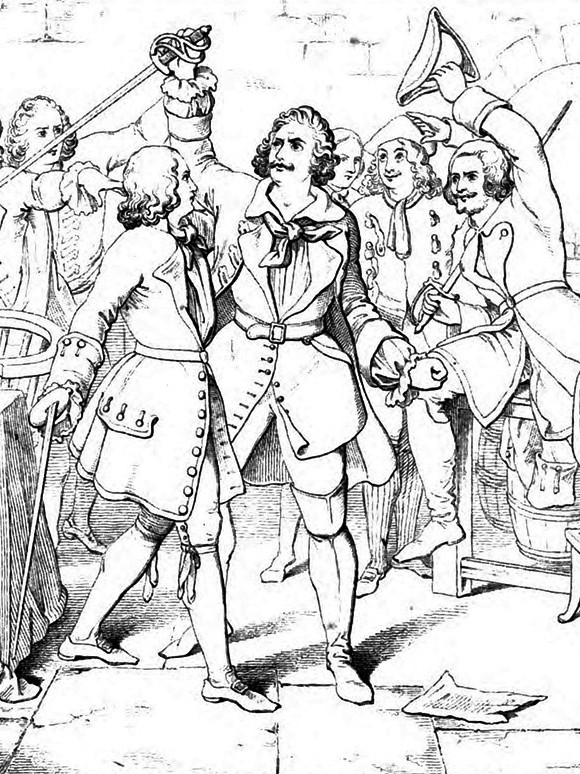 Friedrich Schiller "Die Räuber", 1. Akt 2. Szene: Karl Moor wird Hauptmann der Räuberbande.