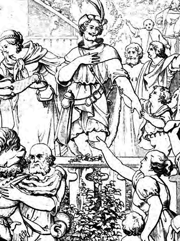 Friedrich Schiller "Wilhelm Tell" 5. Akt 3. Szene: Die Schweizer feiern